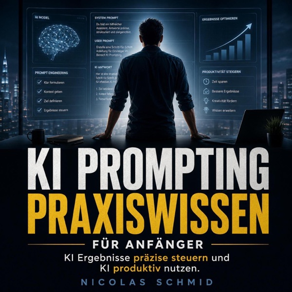 KI-Prompting: Praxiswissen für Anfänger — Hörbuch-Cover